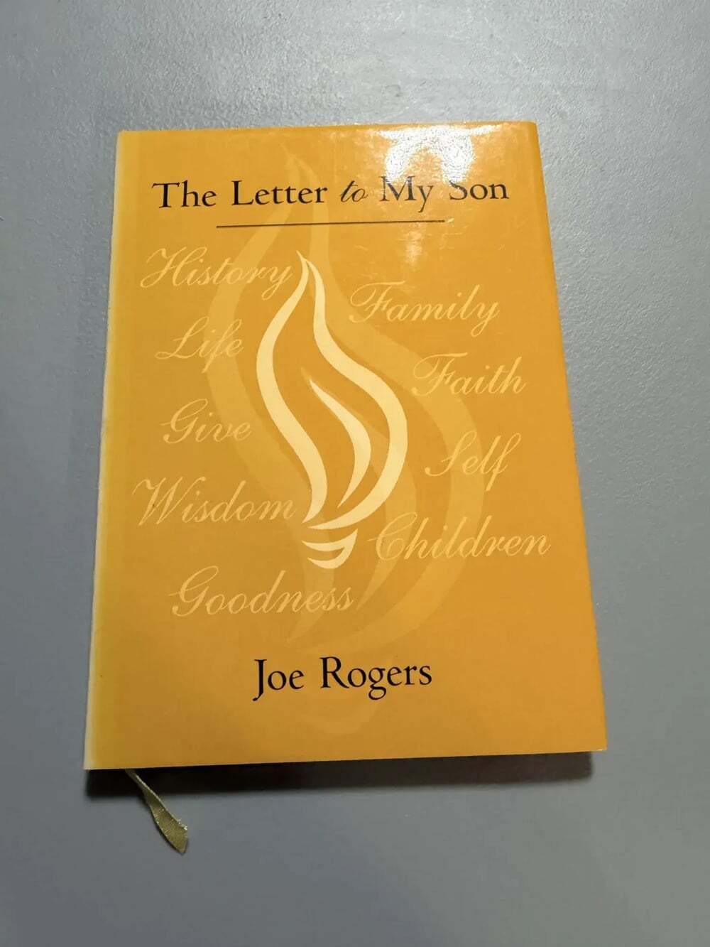 DREAM Alive Letter to My Son Joe Rogers Hardcover 2005 Signed Gift Book